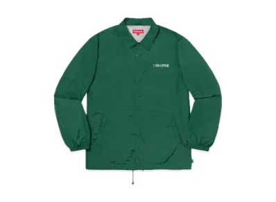 Supreme 1-800 Coaches Jacket "Dark Green"