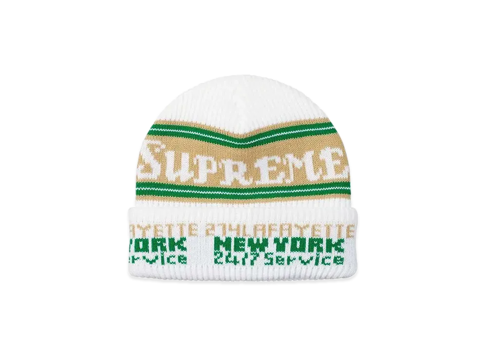 Supreme Service Beanie "White"
