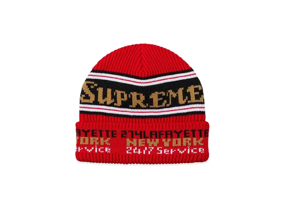 Supreme Service Beanie "Red"