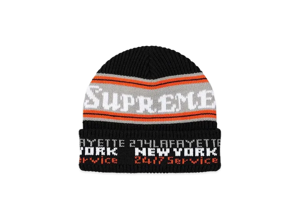 Supreme Service Beanie "Black"
