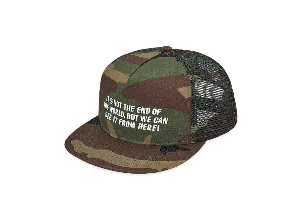 Supreme End of the World Mesh Back 5-Panel "Woodland Camo"