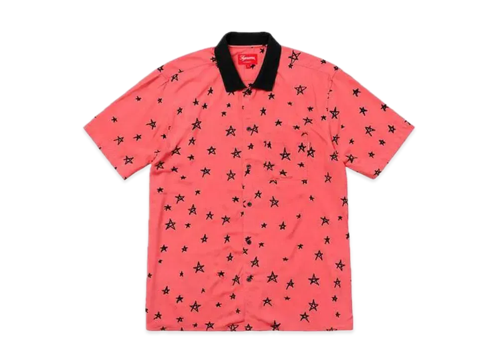 Supreme Devil Rayon Shirt "Coral"