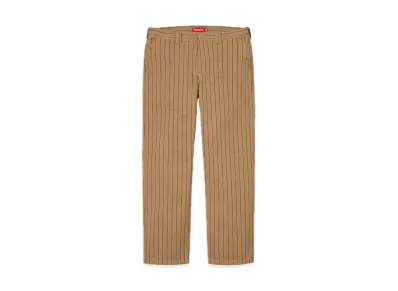 Supreme Work Pant "Brown Stripe"