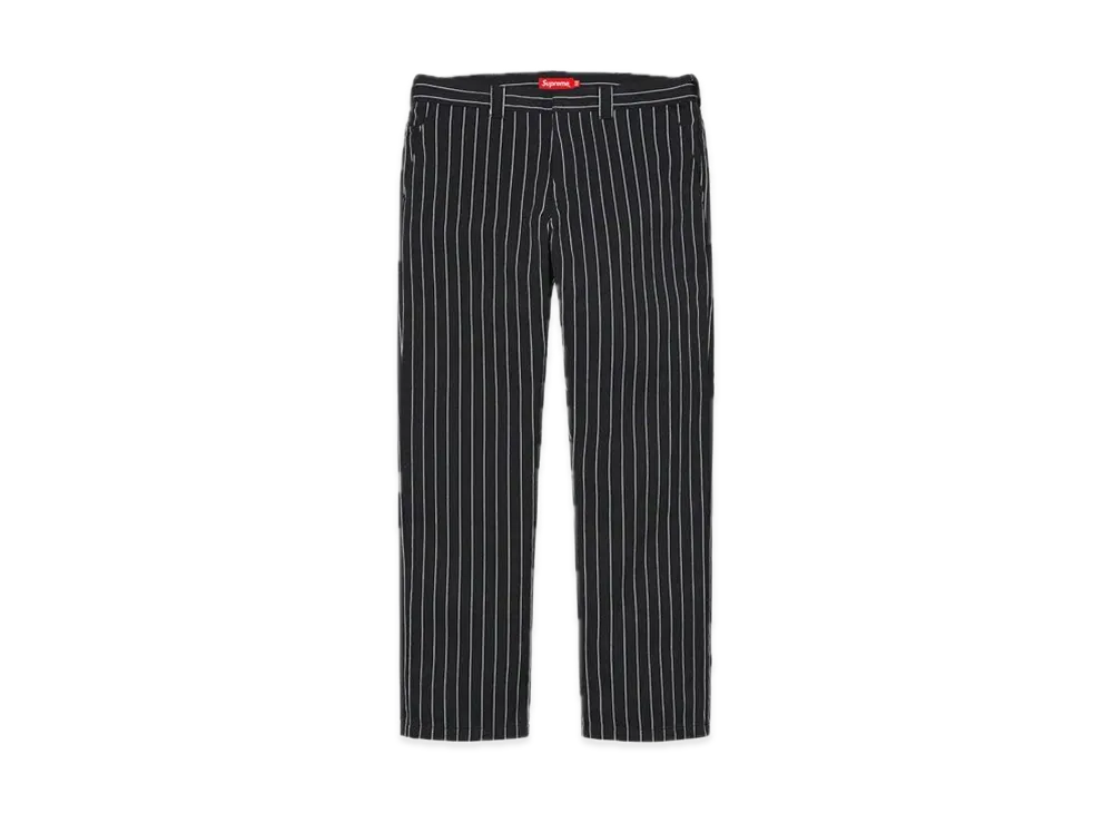 supreme ストライプワークパンツ Work Pant | Supreme 21ss