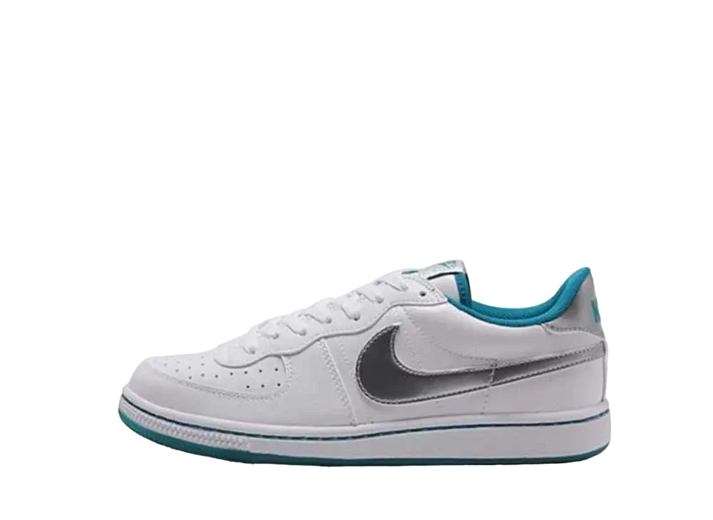 ナイキ GS レジェンド SL "ホワイト/メタリック シルバー/アクア マリン"