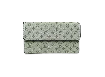 Louis Vuitton Monogram Mini Porte Tresor International "Khaki"
