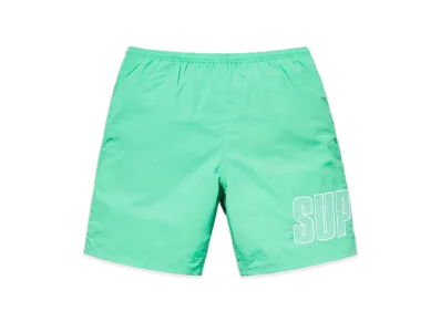 Supreme Logo Applique Water Short "Mint"