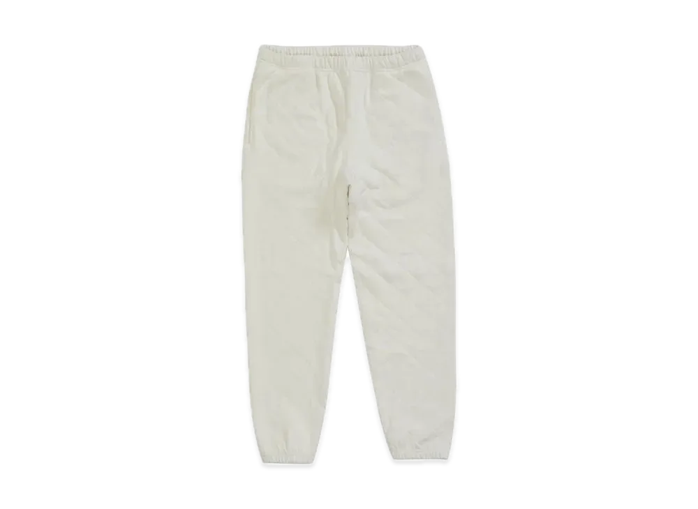 Supreme Quilted Sweatpant "White"