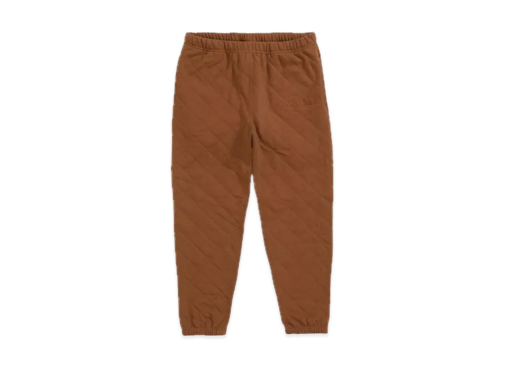 Supreme Quilted Sweatpant "Brown"