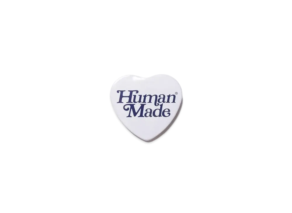 HUMAN MADE Girls Don't Cry at HUMAN MADE 1928 Heart Badge GDC "White" / VERDY