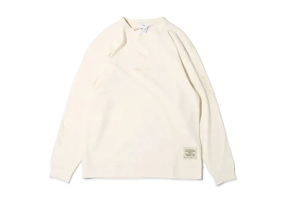 WIND AND SEA x PUMA RS Bye Dye LS Tee "Natural"