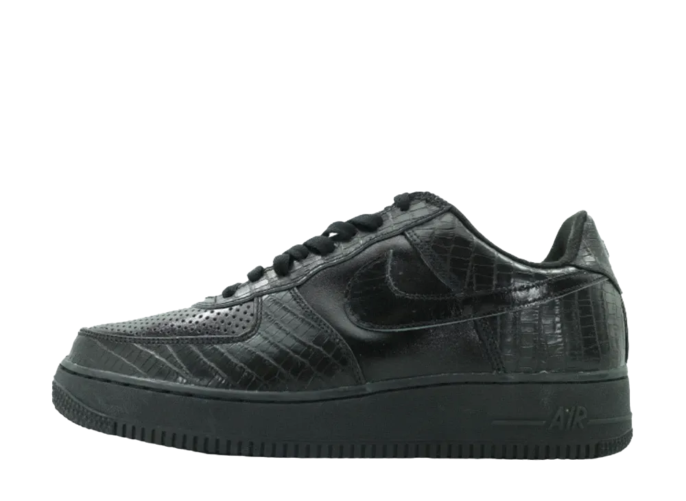 ナイキ エアフォース1 ロー プレミアム "ブラック"