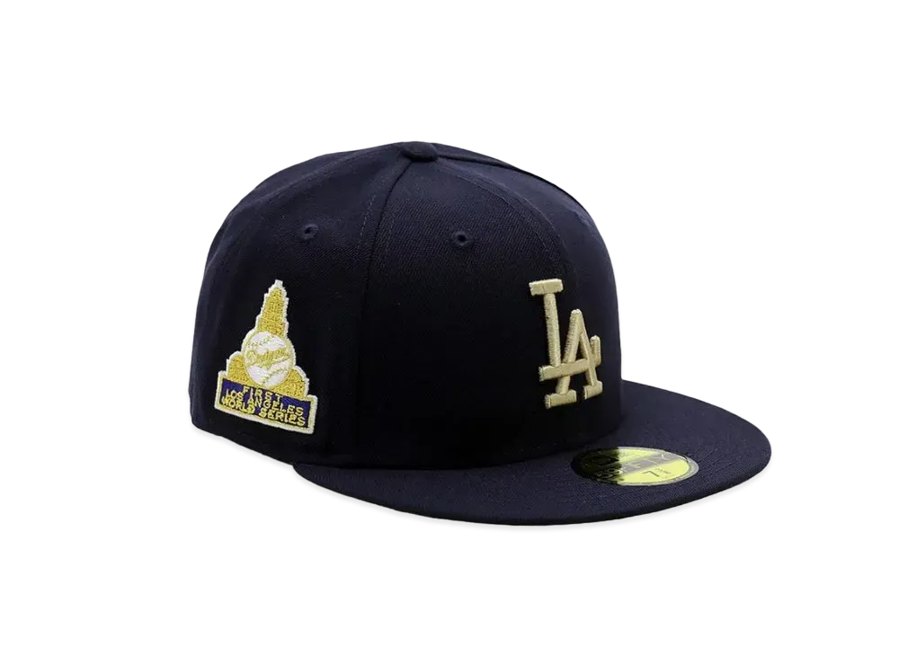 NEW ERA x The Cap Straight Outta Pack 5950 "Navy Gold"