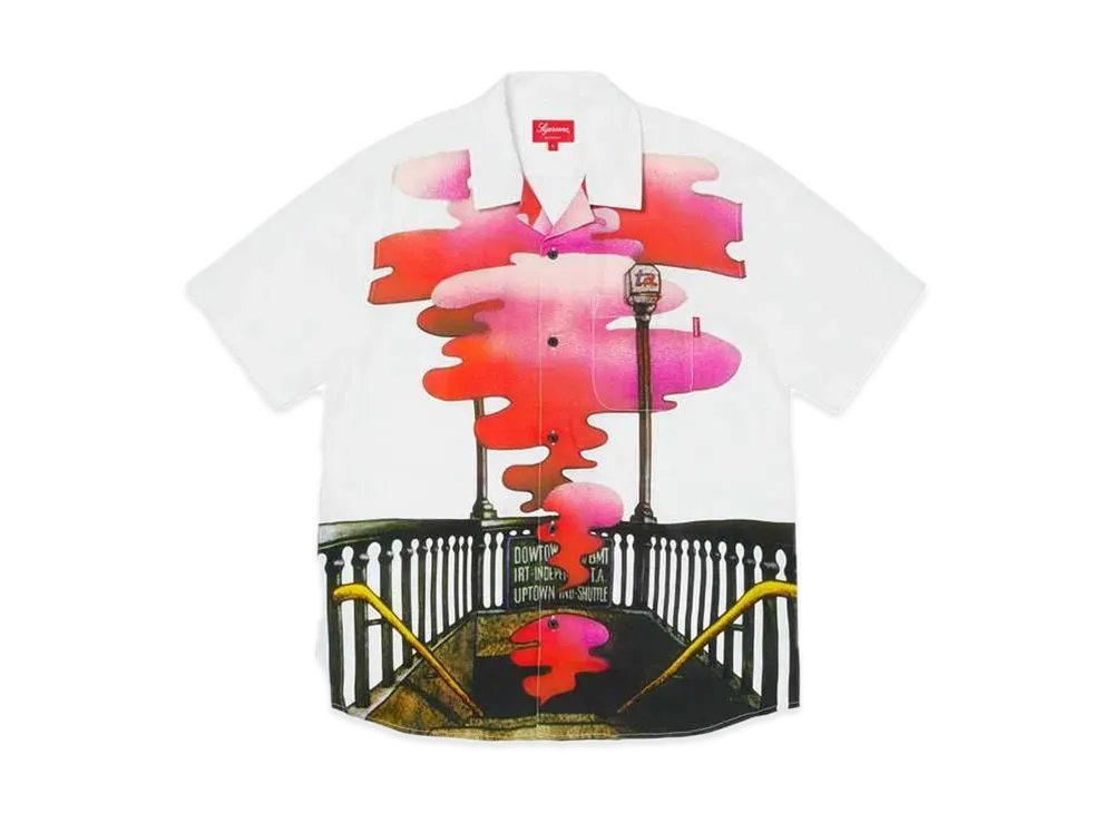 Supreme The Velvet Underground Rayon S/S Shirt "White"