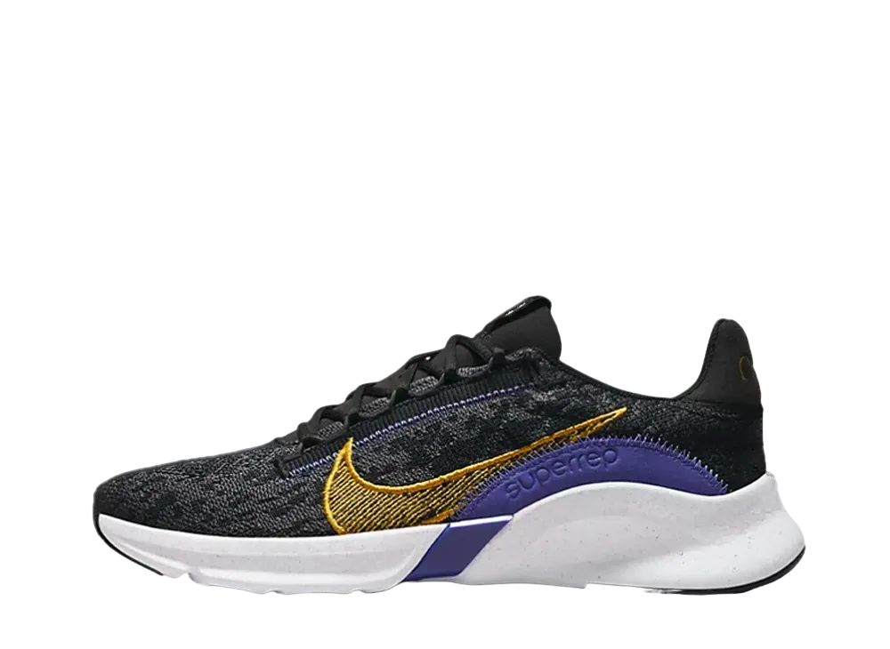 Nike Women's Super Rep Go 3 Next Nature Flyknit "Black/Yellow Oracle"