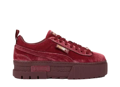 Puma Women's Mayze Velvet "Tibetan Red"
