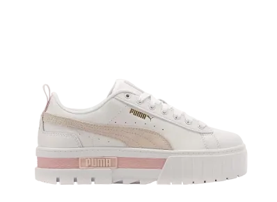 Puma Women's Mayze Leather "White Marshmallow"
