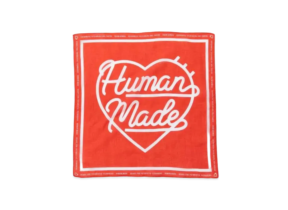 HUMAN MADE BANDANA #1 "Red"
