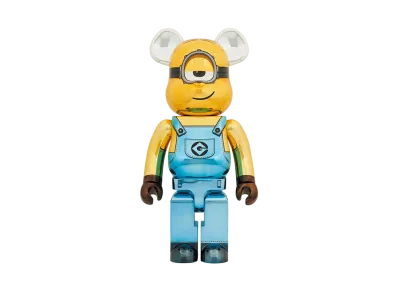 Bearbrick STUART Chrome Ver. 1000%