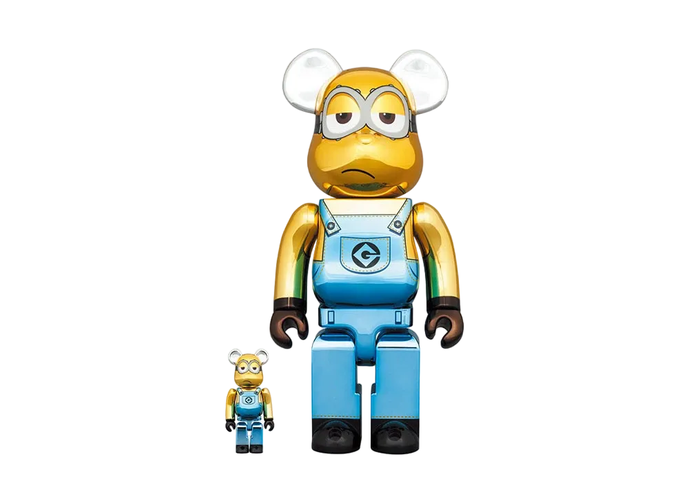 Bearbrick KEVIN Chrome Ver. 100% & 400%