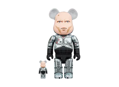 Bearbrick ROBOCOP MURPHY HEAD Ver. 100% & 400%