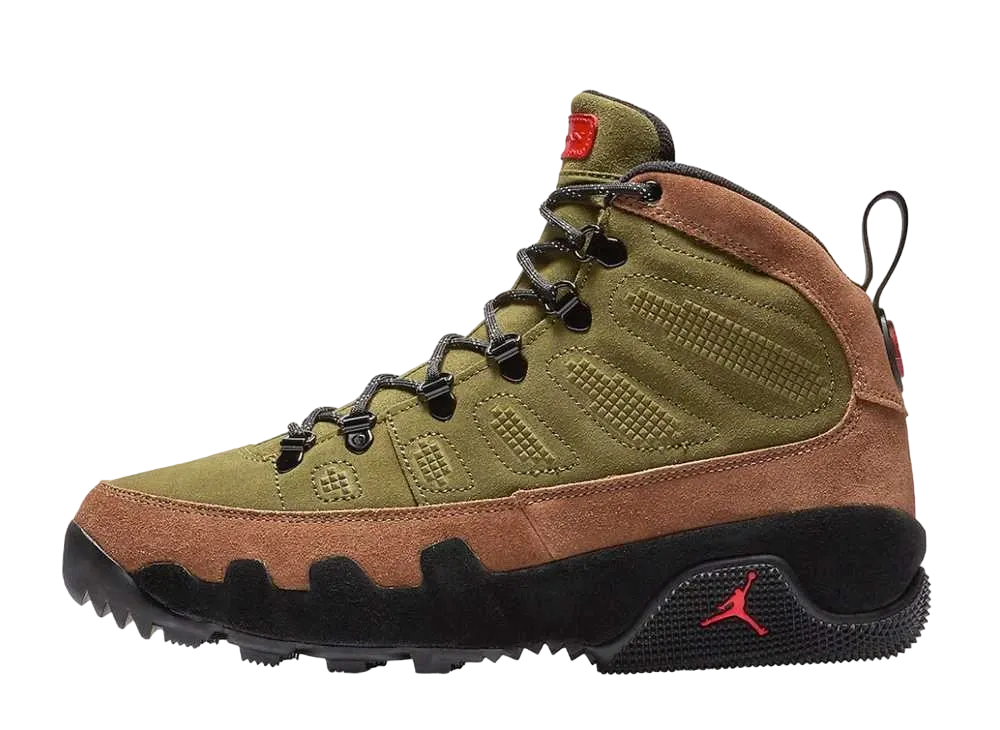 Nike Air Jordan 9 Boot "Military Brown"(2022) AR4491-200