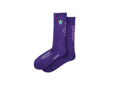 WIND AND SEA x JoJo's Bizarre Adventure Stone Ocean Collaboration Sox "Purple"