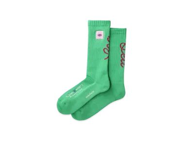 WIND AND SEA x JoJo's Bizarre Adventure Stone Ocean Collaboration Sox "Light Green"