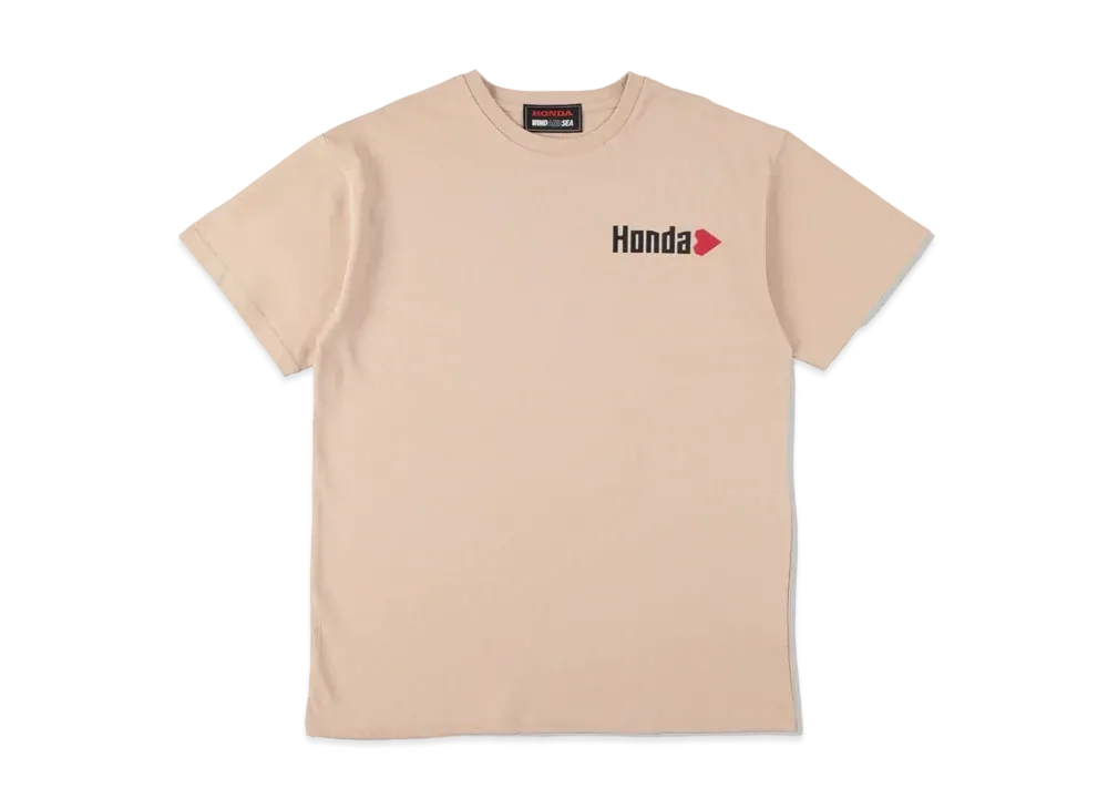 WIND AND SEA x HONDAHEART (HEART-S_E_A) S/S Tee "Beige"