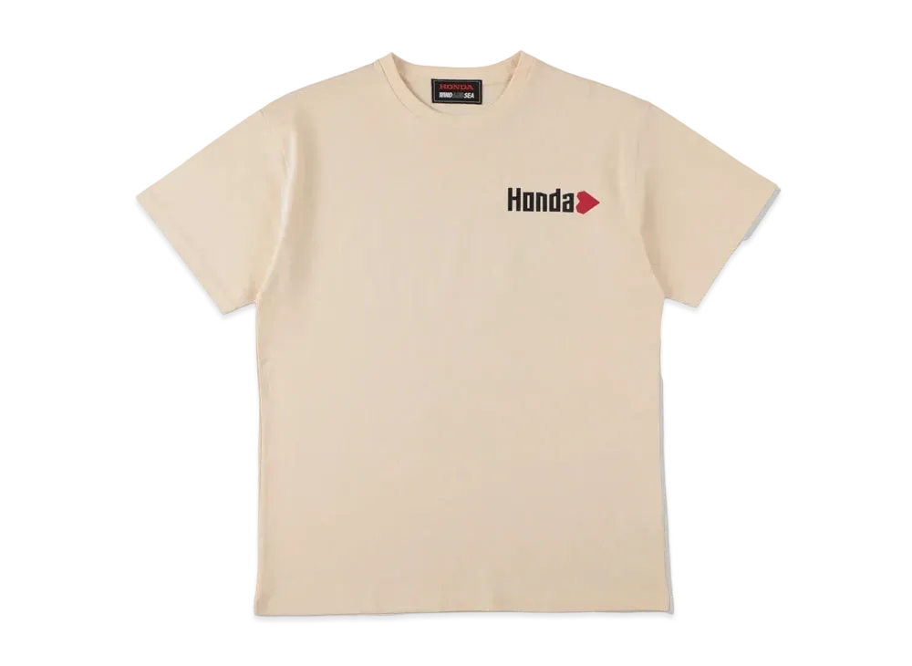 WIND AND SEA x HONDAHEART (HEART-S_E_A) S/S Tee "Ecru"