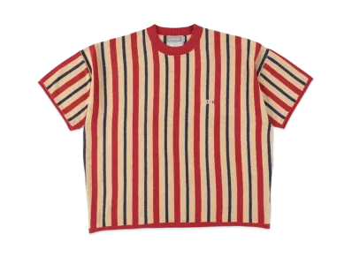 WIND AND SEA x NESTWELL Stripe S/S Tee "Red/Blue"