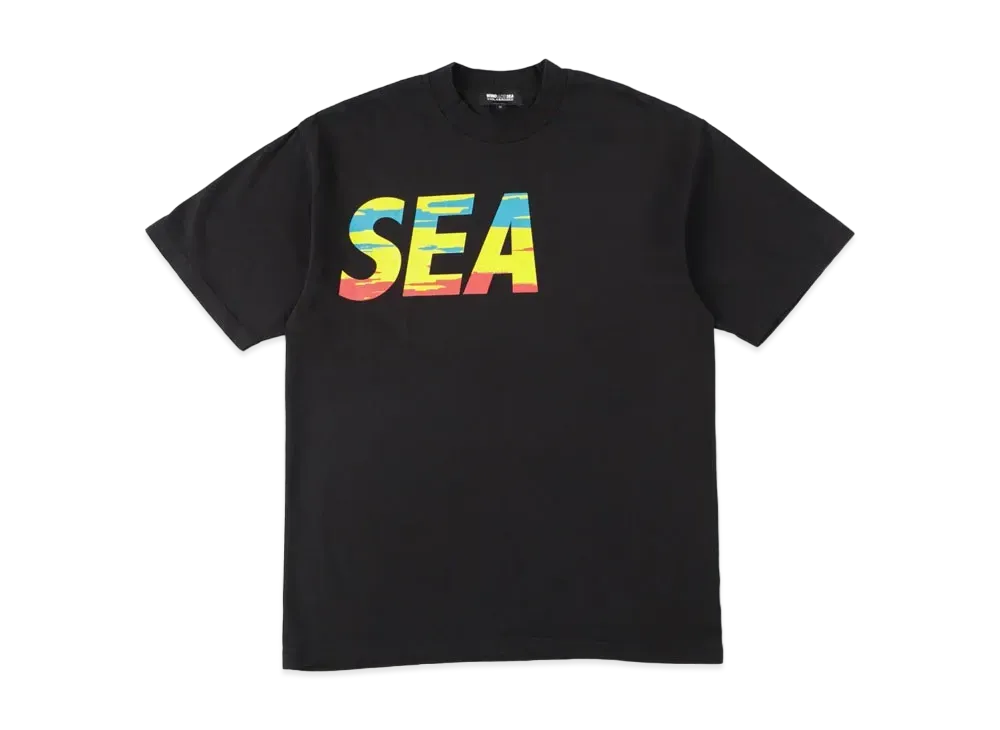 WIND AND SEA x VIOLA&ROSES (TROPICAL-FLOWER) T-Shirt "Black"