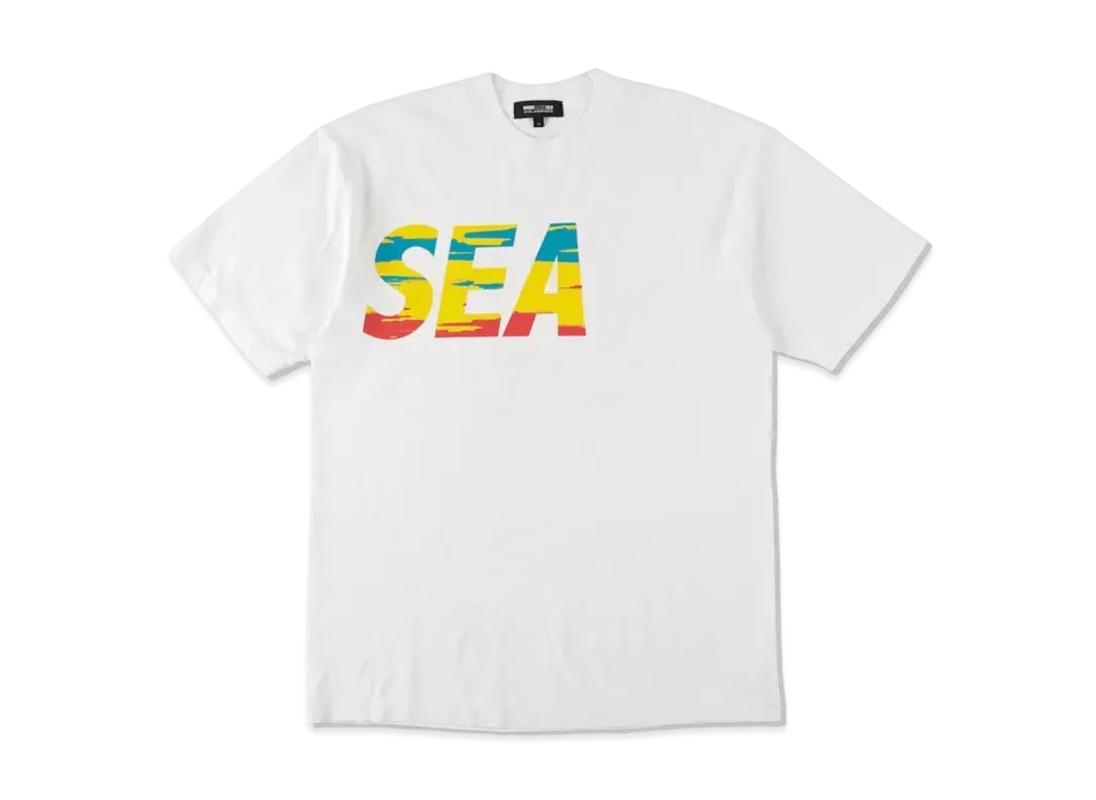 WIND AND SEA x VIOLA&ROSES (TROPICAL-FLOWER) T-Shirt "White"