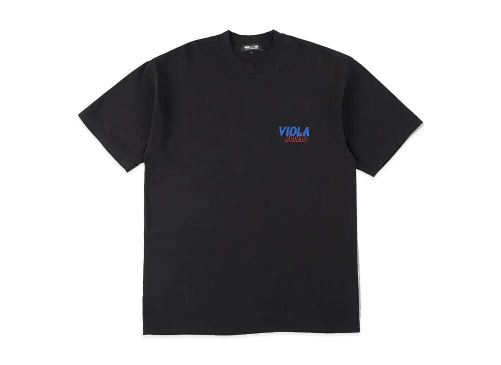 WIND AND SEA x VIOLA&ROSES (SEA-FLOWER) T-Shirt "Black"