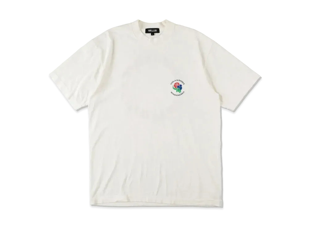 WIND AND SEA x VIOLA&ROSES (CIRCLE) T-Shirt "Off White"