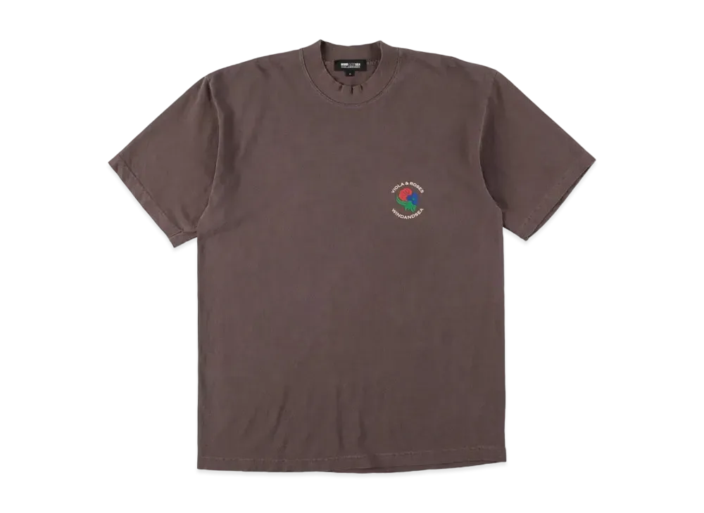 WIND AND SEA x VIOLA&ROSES (CIRCLE) T-Shirt "Clove"