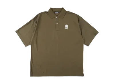 WIND AND SEA x VIOLA&ROSES POLO (SEA-FLOWER) SHIRT "Olive"