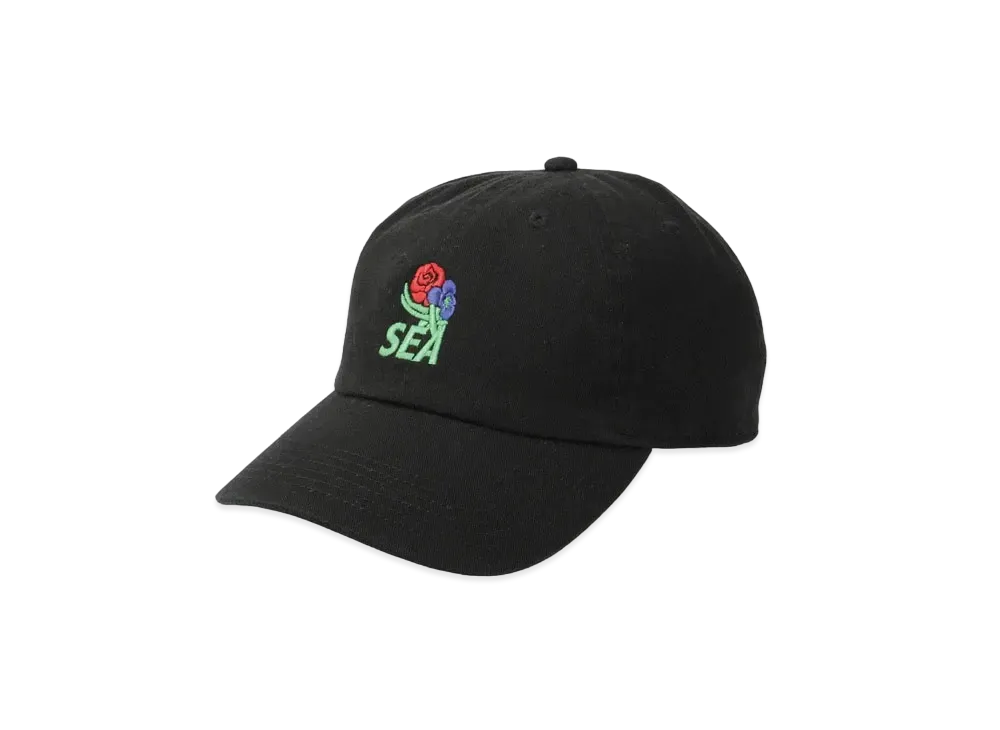 WIND AND SEA x VIOLA&ROSES (SEA-FLOWER) Cap "Black"