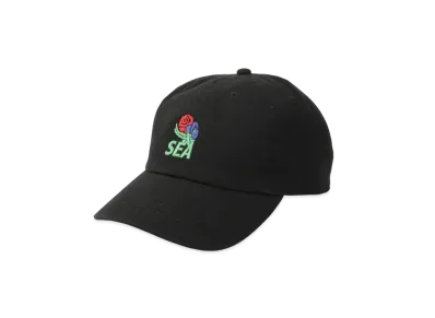 WIND AND SEA x VIOLA&ROSES (SEA-FLOWER) Cap "Black"