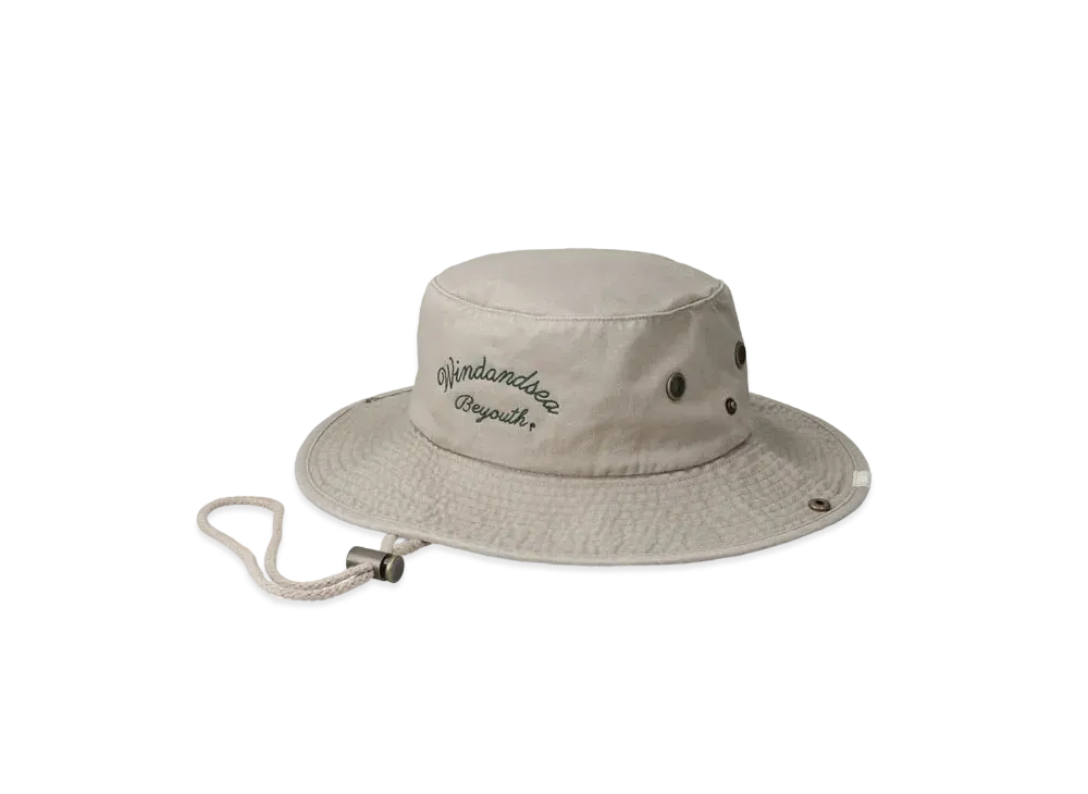 WIND AND SEA BYT Safari Hat "Beige"