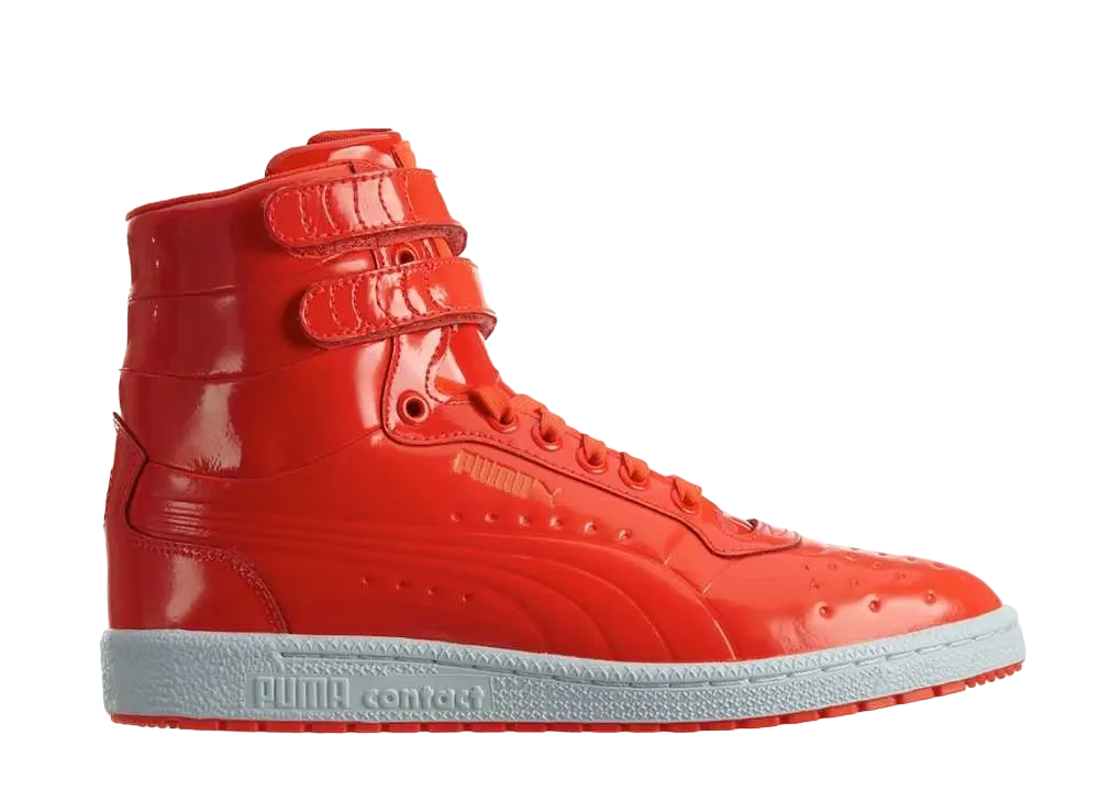 プーマ スカイ2 ハイ パテント エンボス "レッド ブラスト"