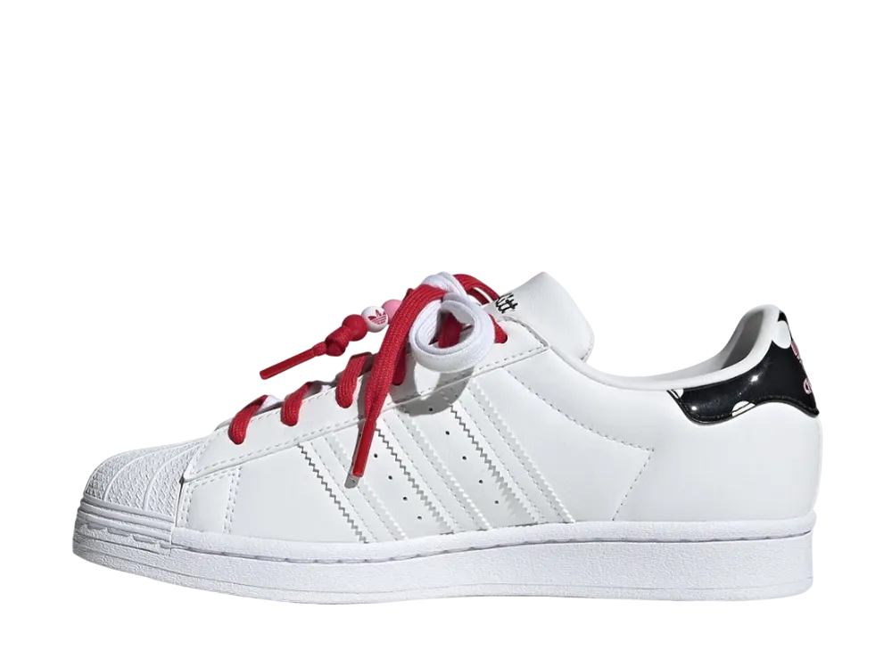 ハローキティ × アディダス ウィメンズ スーパースター  "フットウェア ホワイト/ブリス ピンク"