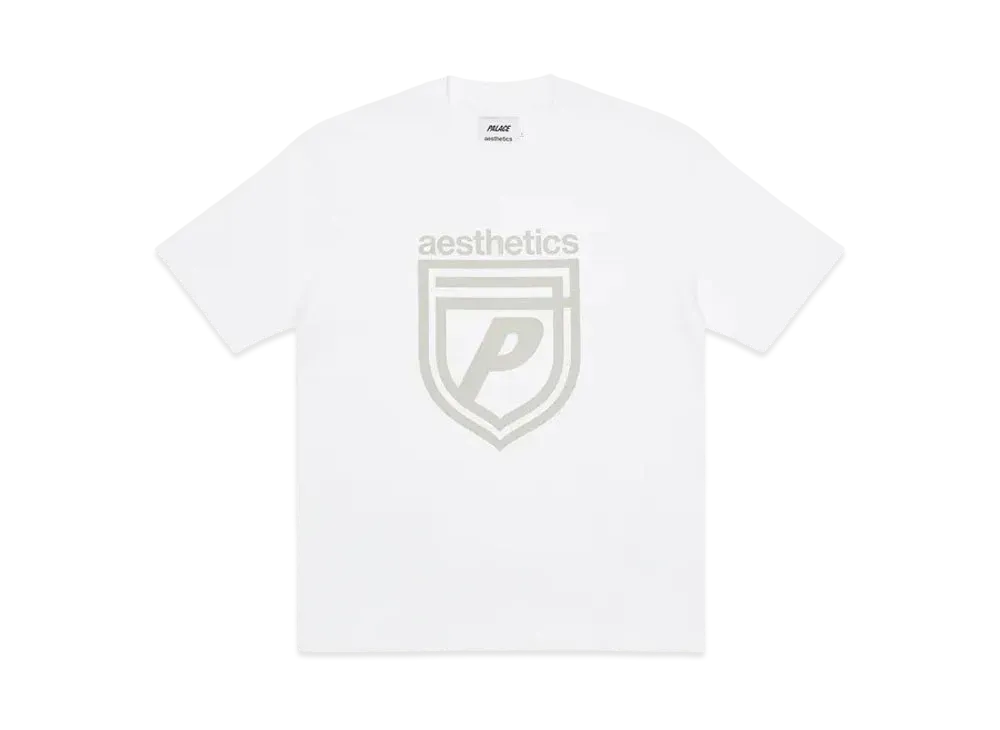 PALACE Aesthetics Logo T-Shirt "White"