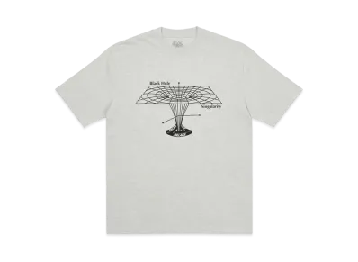 PALACE Black Hole T-Shirt "Grey Marl"