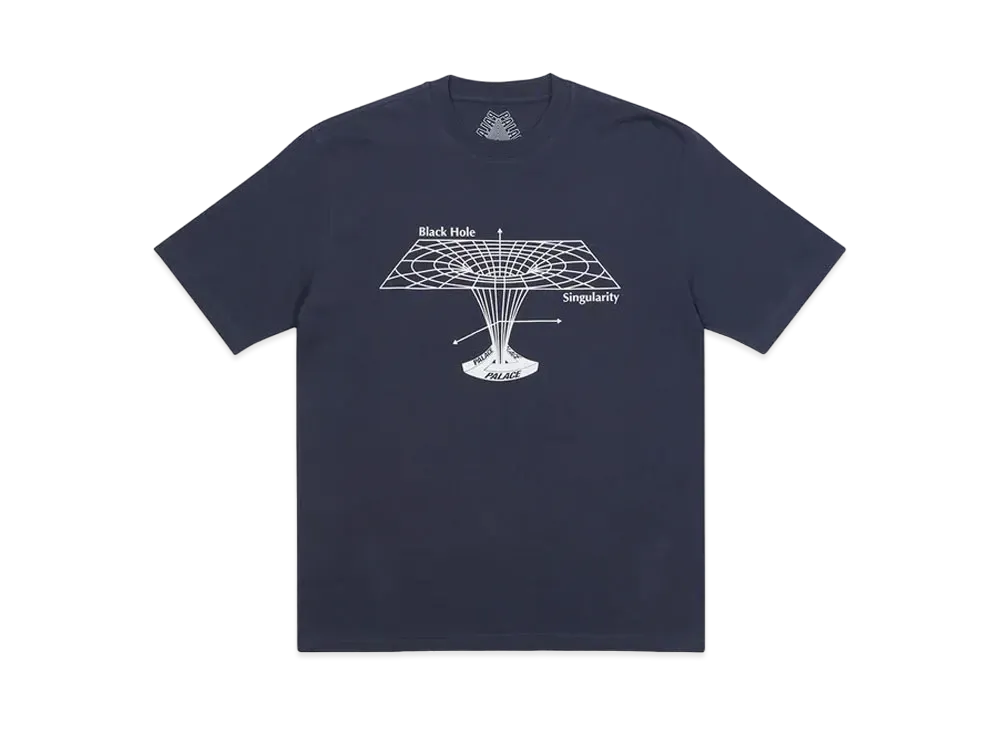 PALACE Black Hole T-Shirt "Navy"