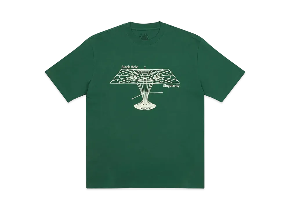 PALACE Black Hole T-Shirt "Green"