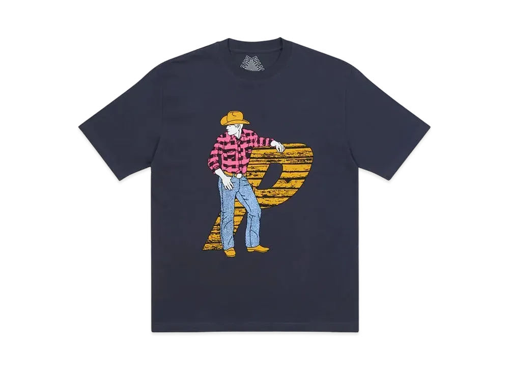PALACE Saddle Up T-Shirt "Navy"