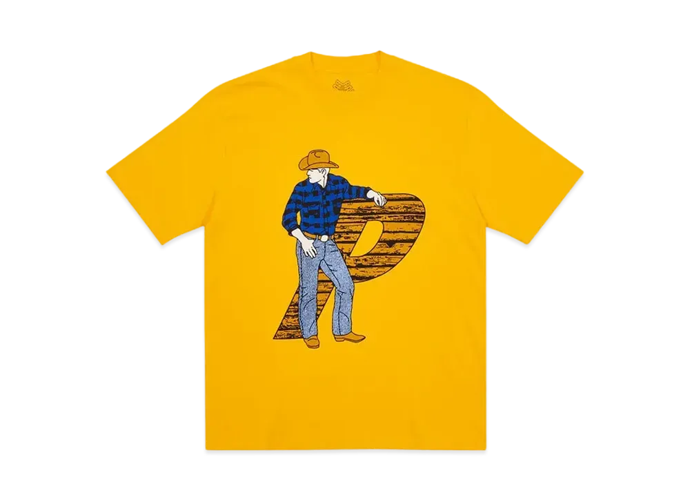 PALACE Saddle Up T-Shirt "Yellow"