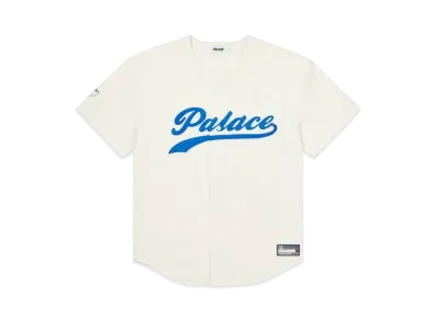 PALACE Cord Baseball Jersey "Stone"