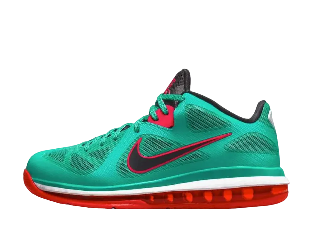 Nike Lebron 9 Low "New Green/Black/Action Red/White"